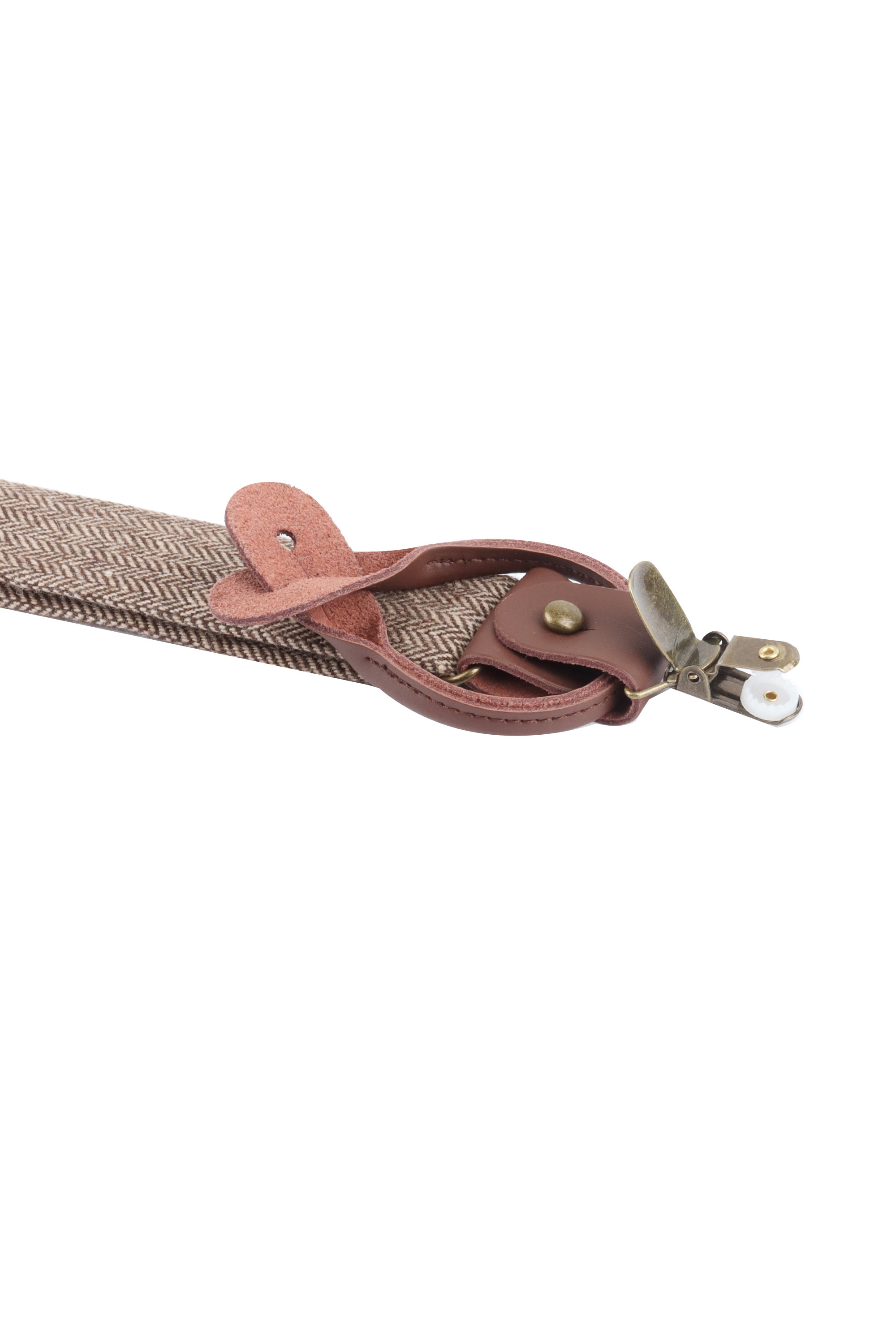 Bretels Urban-Herringbone - Lichtbruin