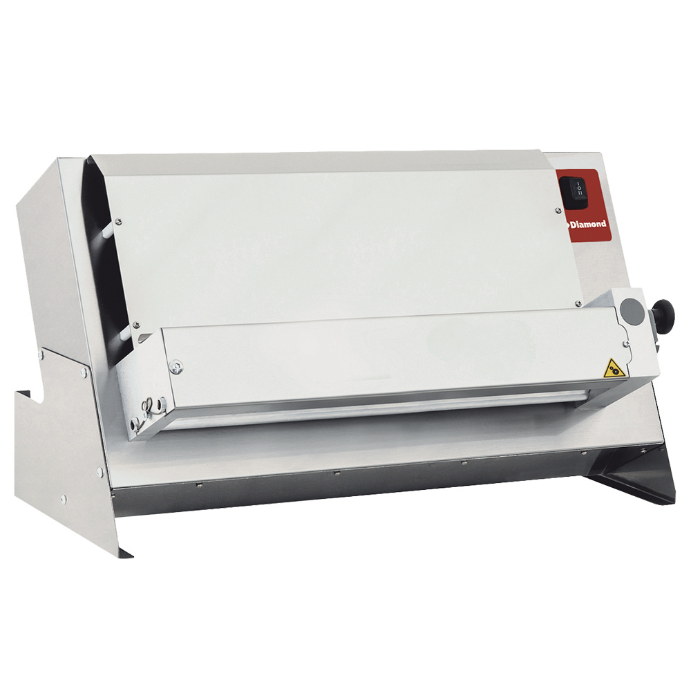 Teigausrollmaschine aus Edelstahl Ø 420 mm, 1 Rolle "Linear"