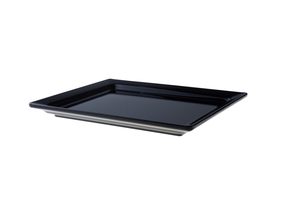 Gastronormschaal 1/2 Melamine 32.5 x 26.5 cm Melamine Zwart