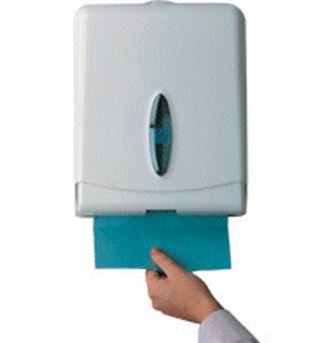 Lotus / Tork Navulling voor Marathon Dispenser - Prijs per 12 pakken - Blauw Papier Z