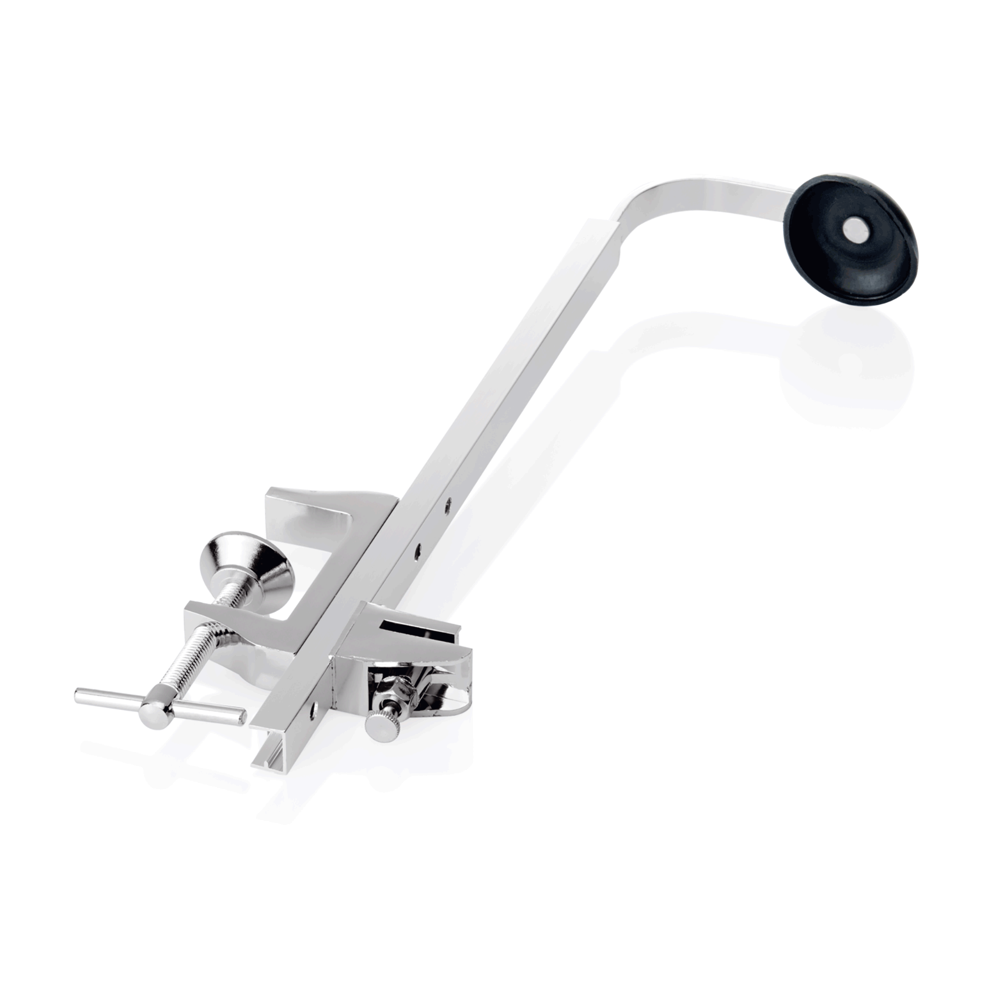 Support d’étagère pour bouteilles, réglable de 24 à 34 cm, en aluminium