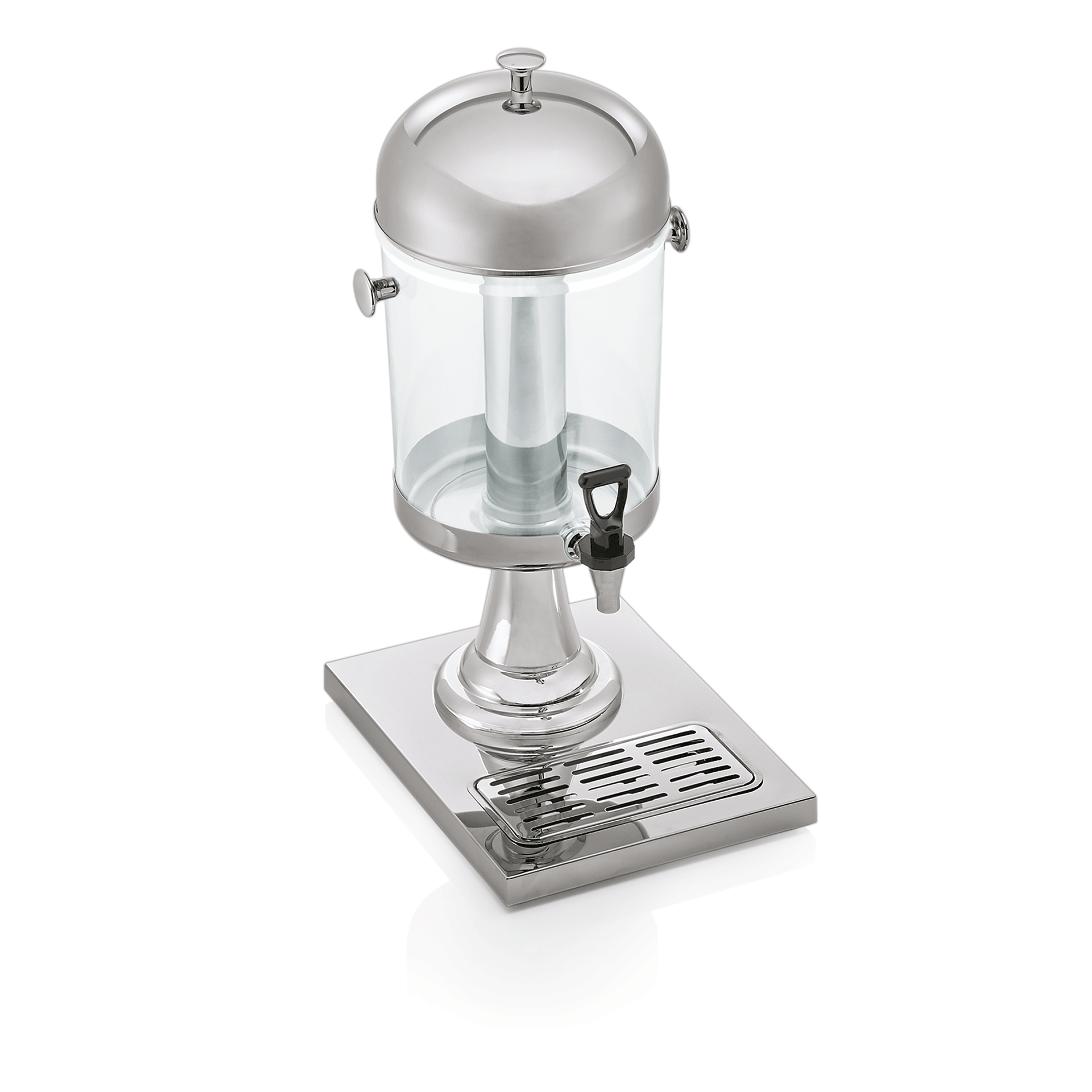 Distributeur de boissons, 8,5 l, 26 x 35 x 58 cm, acier inoxydable chrome-nickel, polycarbonate