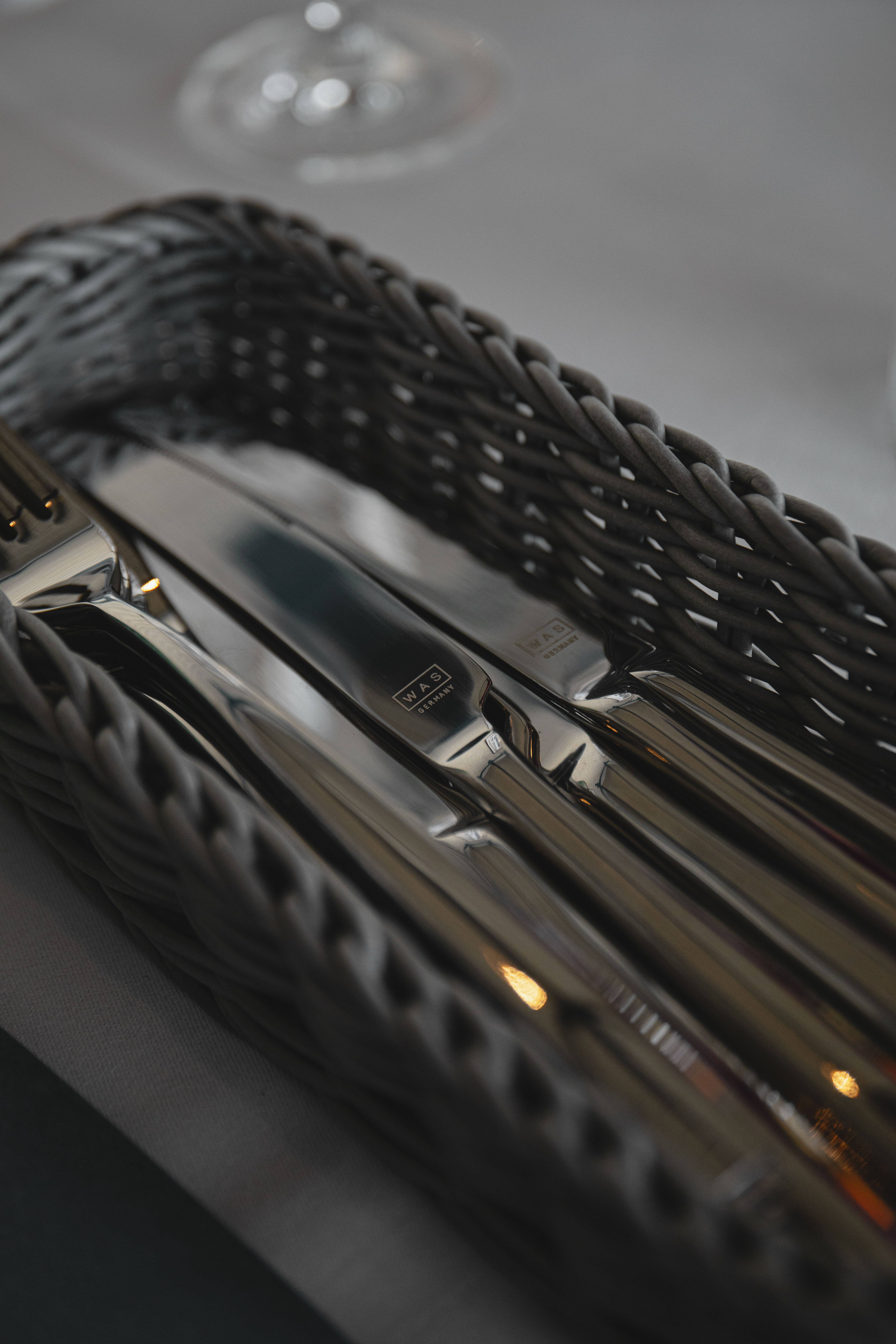 Besteckkorb WEAVER PRO Systemkörbe, 27 x 10 x 5 cm, schwarz, Polypropylen