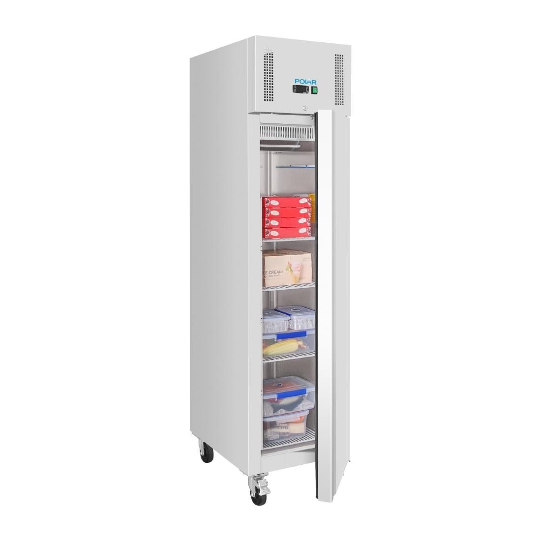 Polar G-Serie Einzeltür Schlanker GN Schrank Gefrierschrank