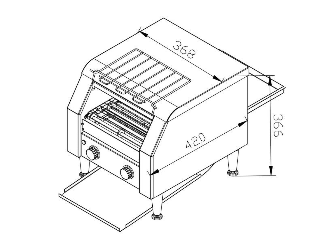 Grille-pain à convoyeur 130