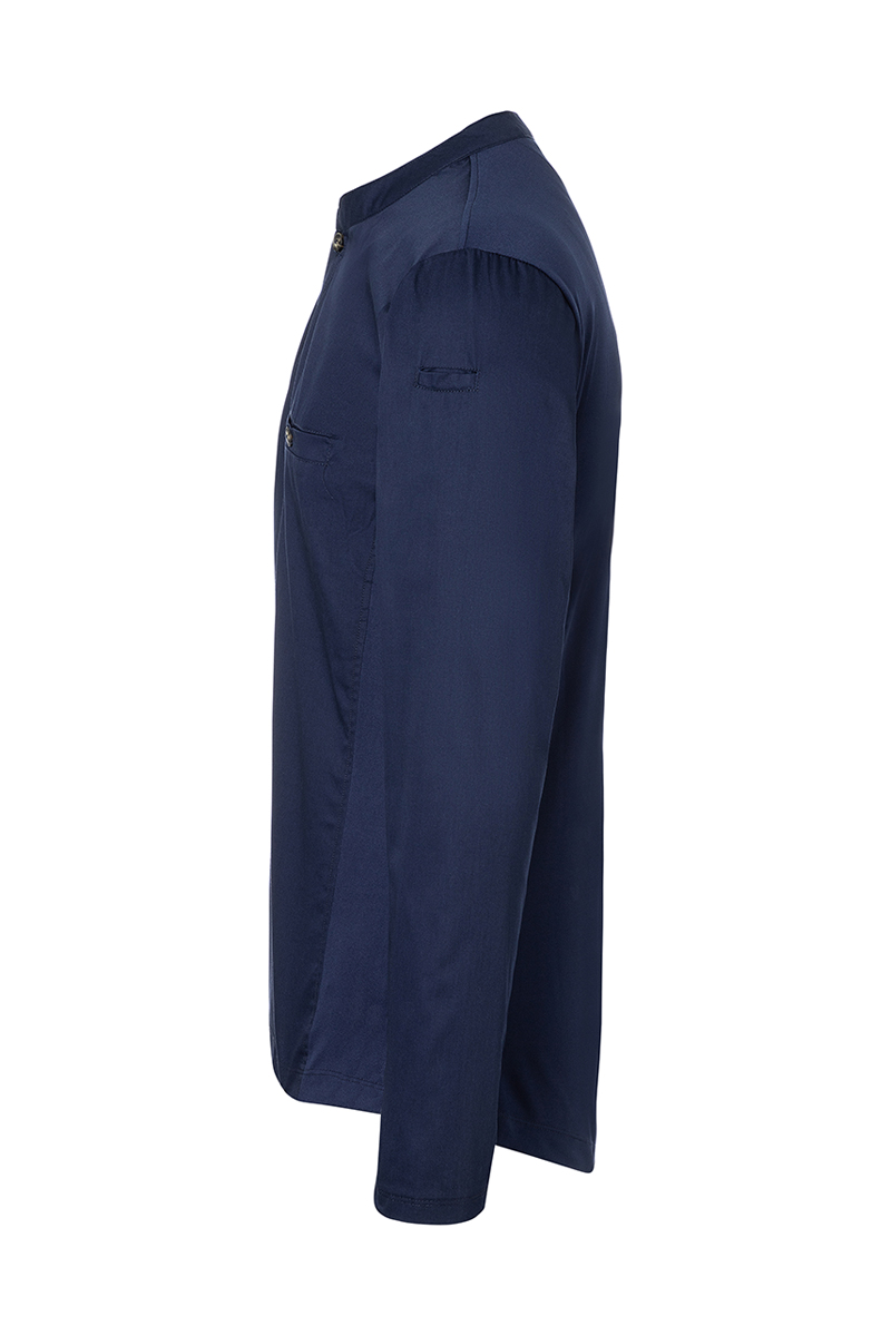 Langarm Arbeitsshirt Performance - Marine - XL