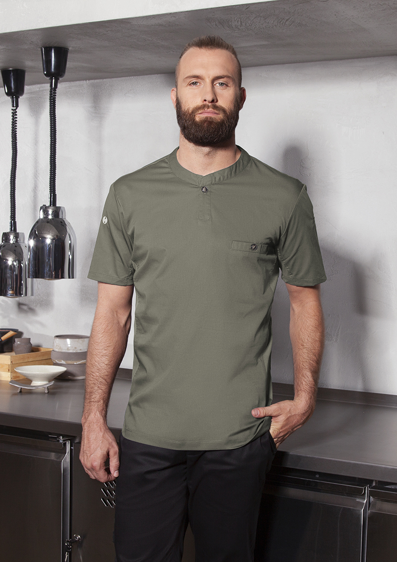 T-shirt de travail à manches courtes Performance - Sauge - M