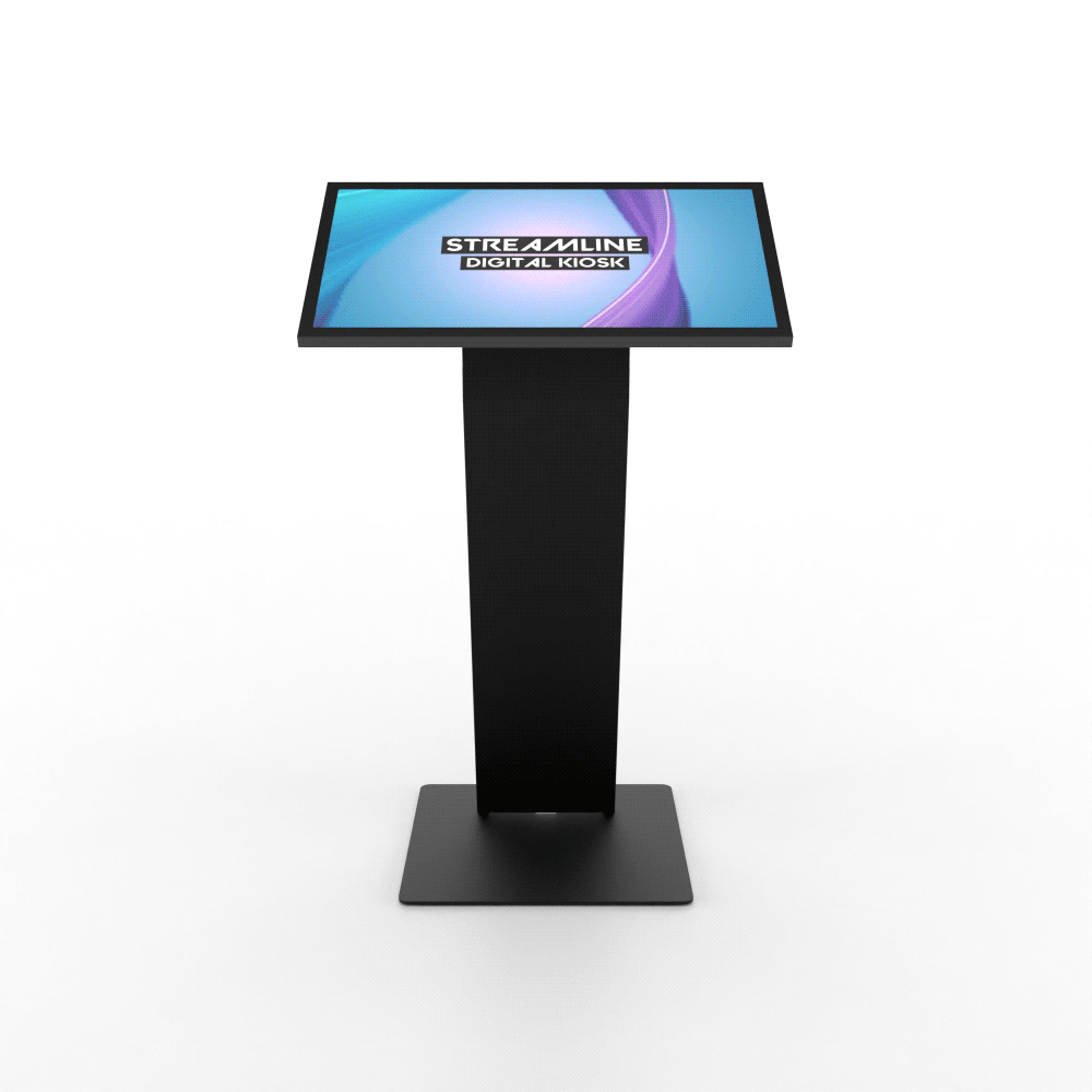 StreamLine Digitaler Kiosk Mit 32" Samsung-Bildschirm Schwarz