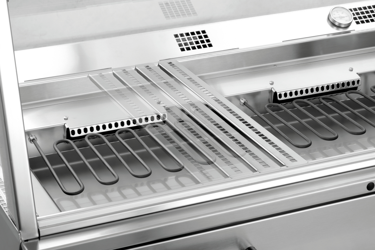 Vitrine chauffante GN3110-R