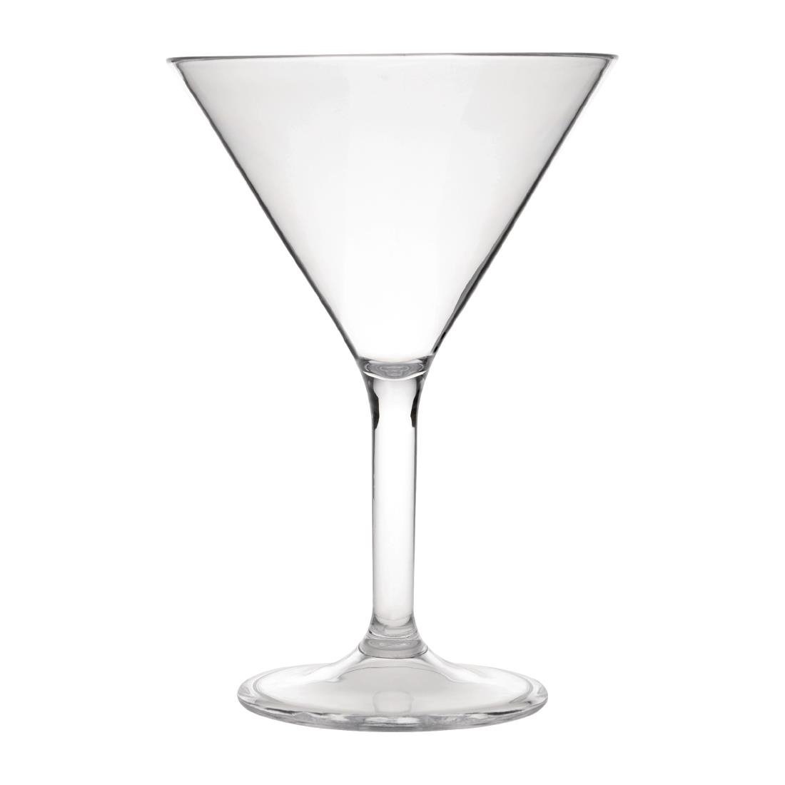Martini-Gläser aus Polycarbonat | 30cl | 12 Stück