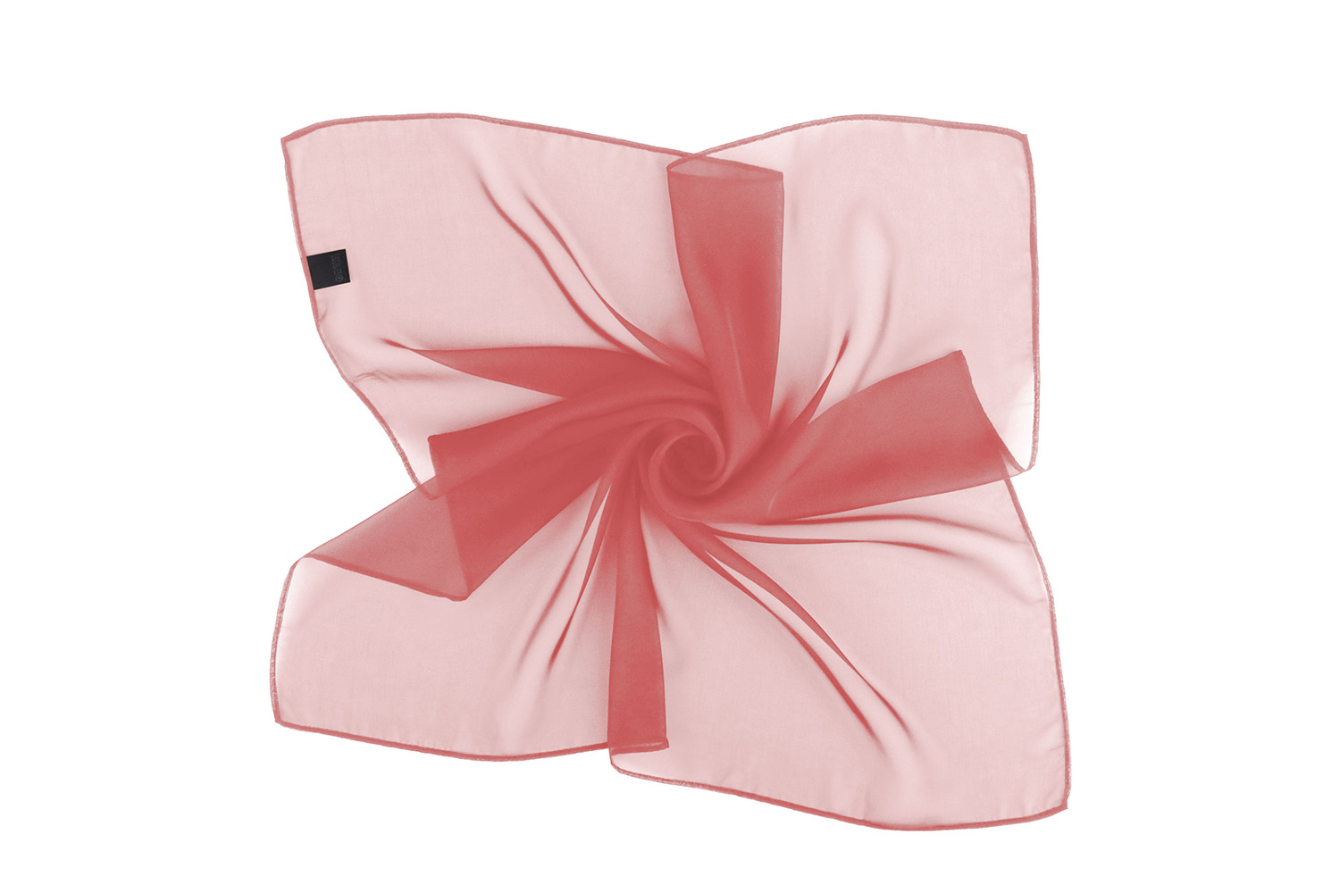 Chiffon Sjaal Klassiek - Palissanderhout