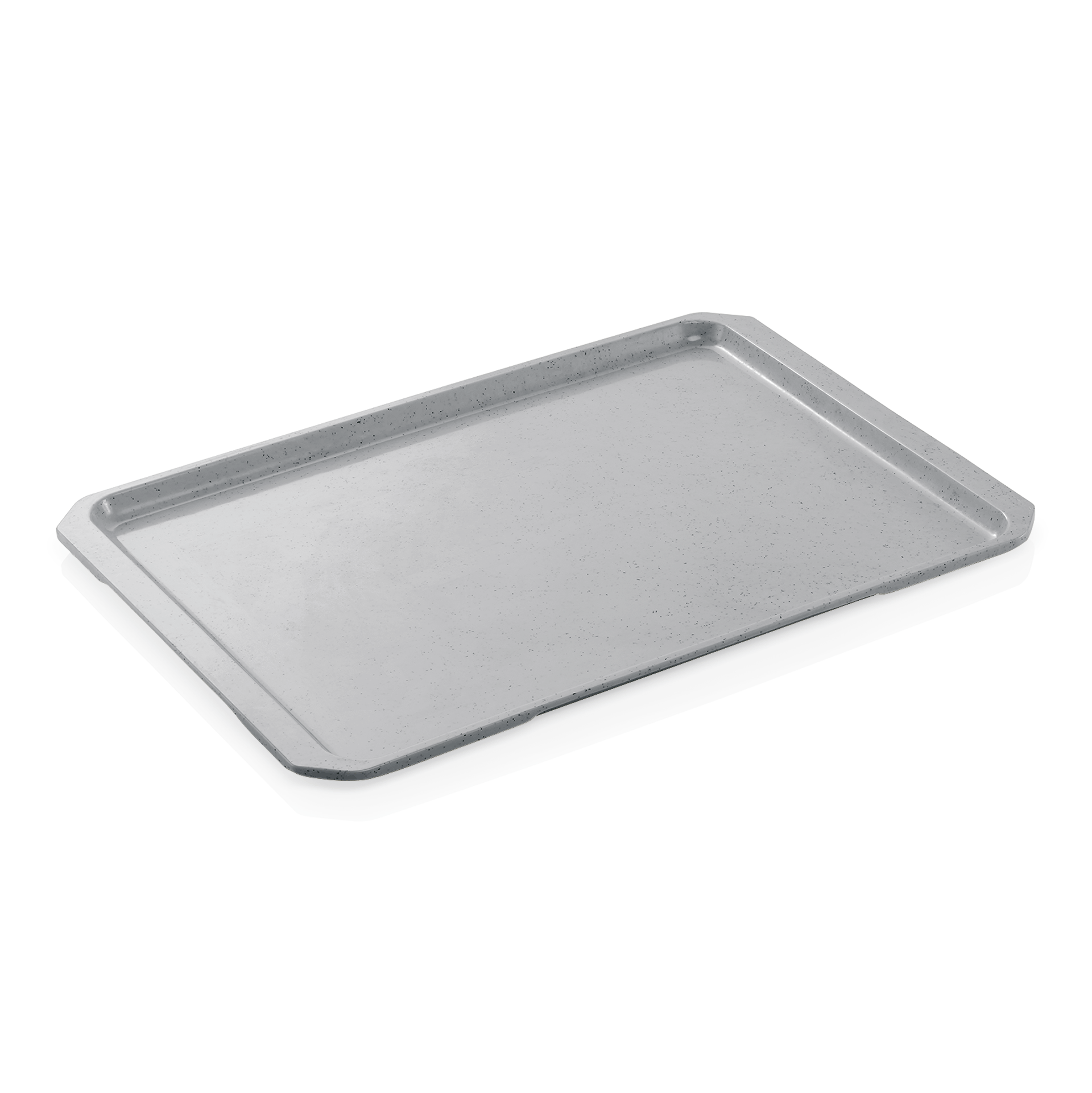 Plateau système TRAY 96, 46 x 35,5 cm, gris granit, tissu en fibre de polyester