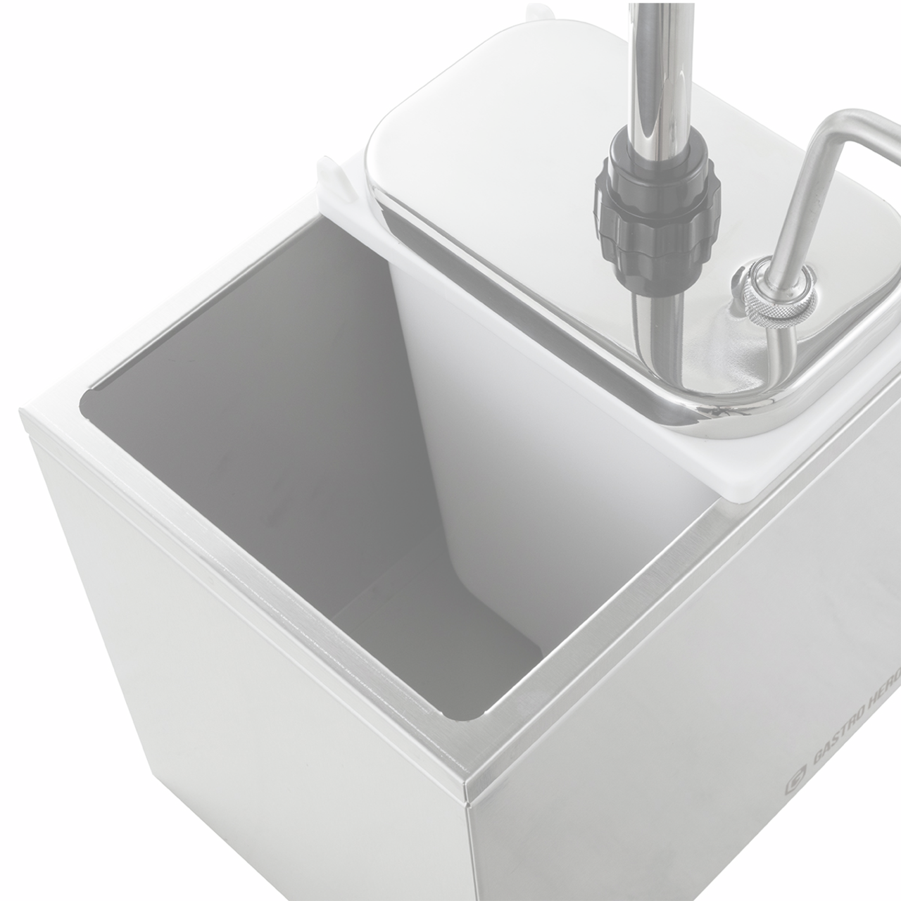 Sausdispenser - 2 x 3 Liter - Doseerpomp RVS
