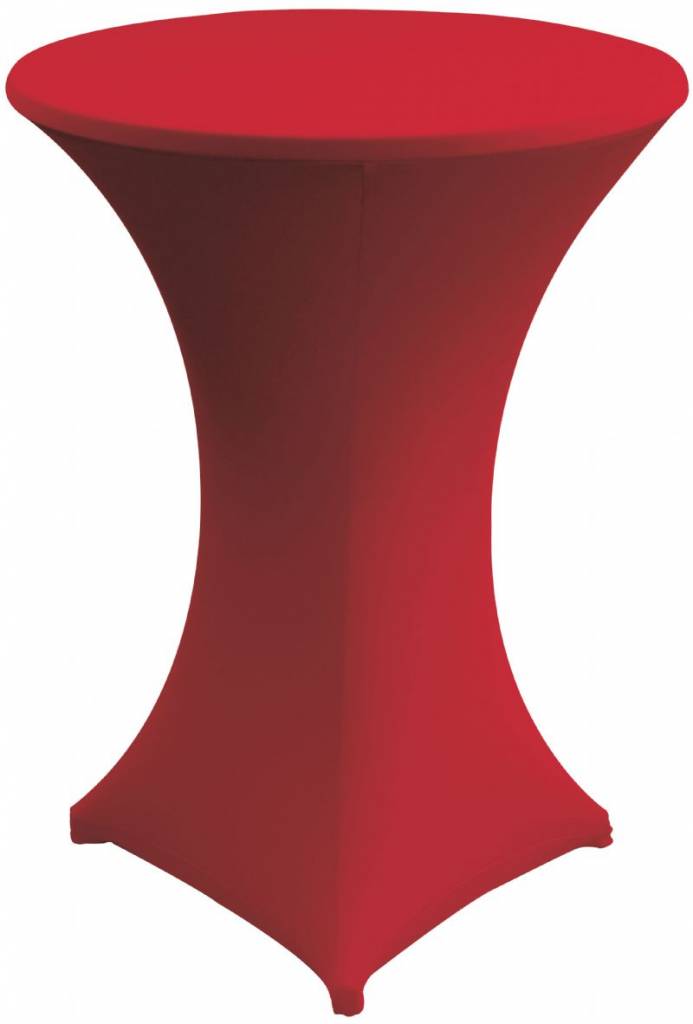 Cocktail-Tischhusse Stretch Venus | Rot Erhältlich in 3 Größen