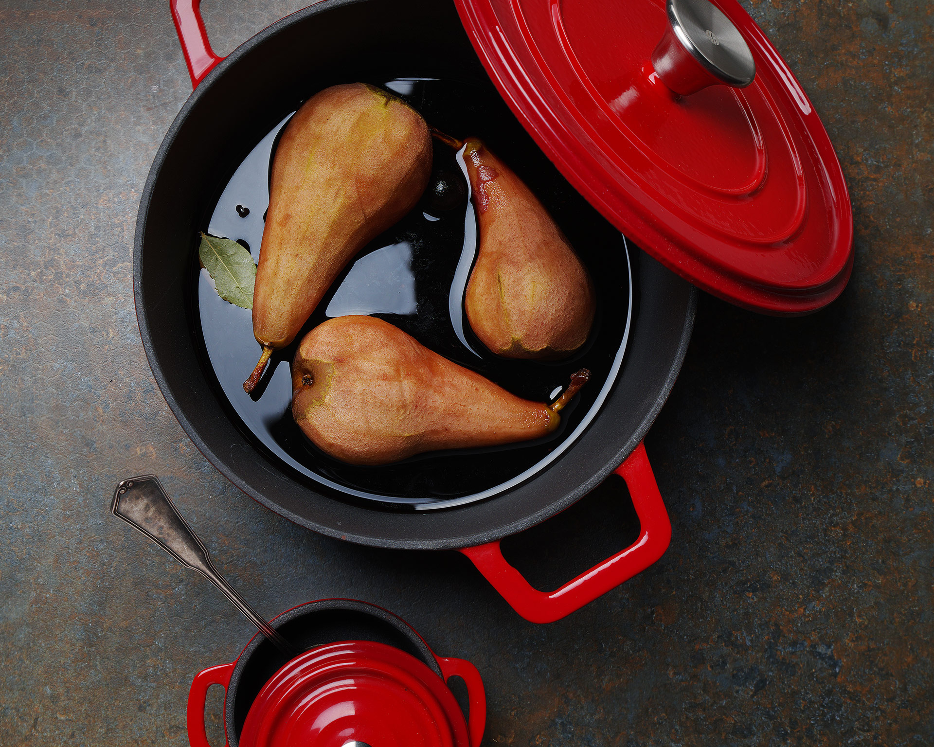 Poêle rouge - 0,27L