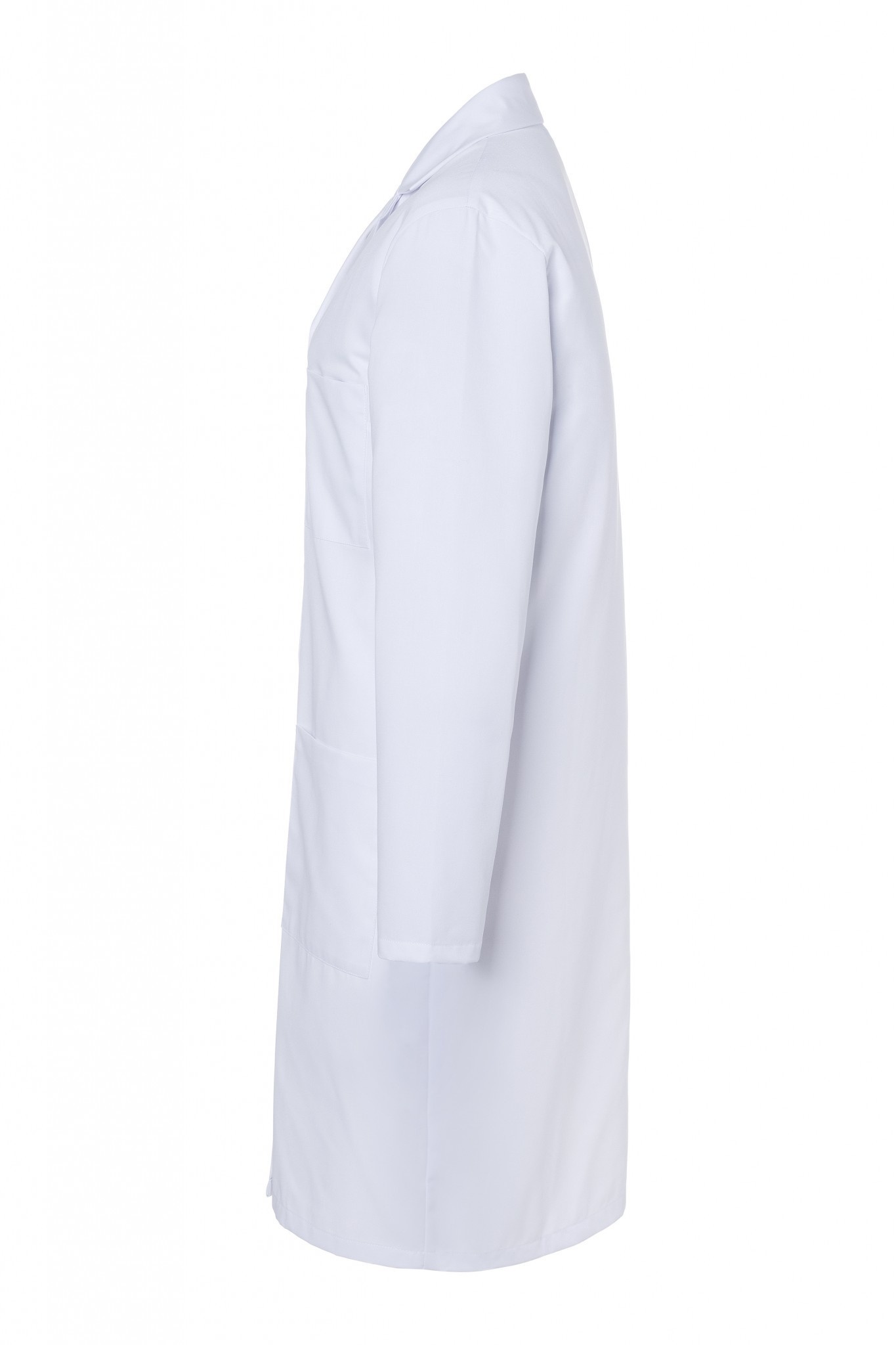 Damenmantel Basic - Weiß - 65% Polyester / 35% Baumwolle - Erhältlich in 6 Größen