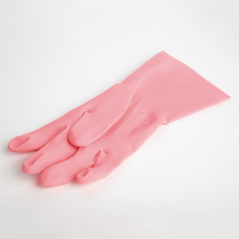 MAPA Vital 115 Flüssigkeitsfeste leichte Hausmeisterhandschuhe Pink Medium