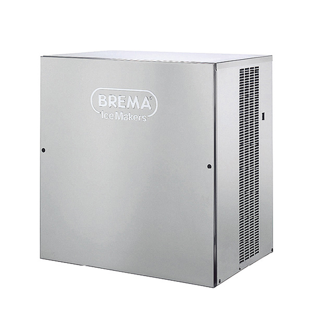 Brema - Machine à Glaçons en Inox | Glaçons Cubes 200 kg/24h 