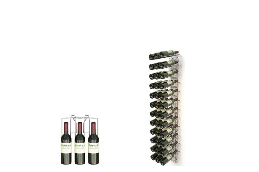 WijnFlessenrek Presentatie 36 Flessen - 12 niveaus - 75cl