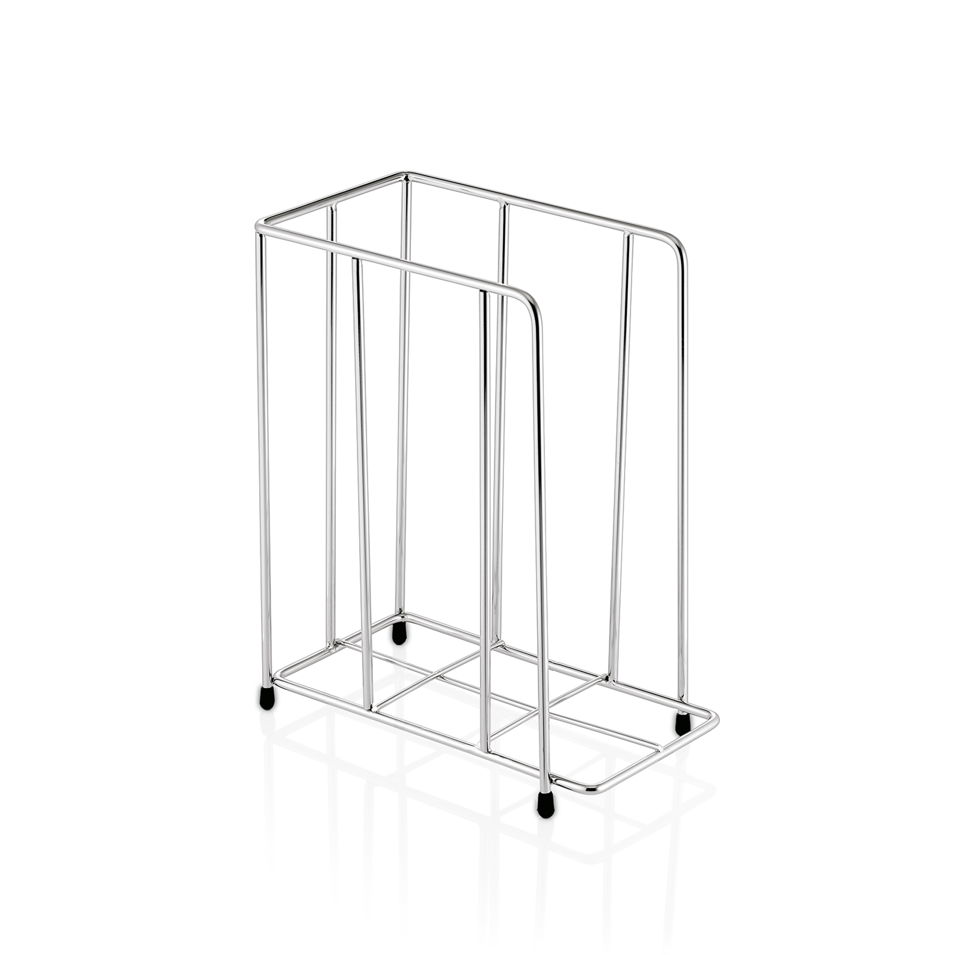 Servettenhouder, 20 x 11 x 24,5 cm, verchroomd