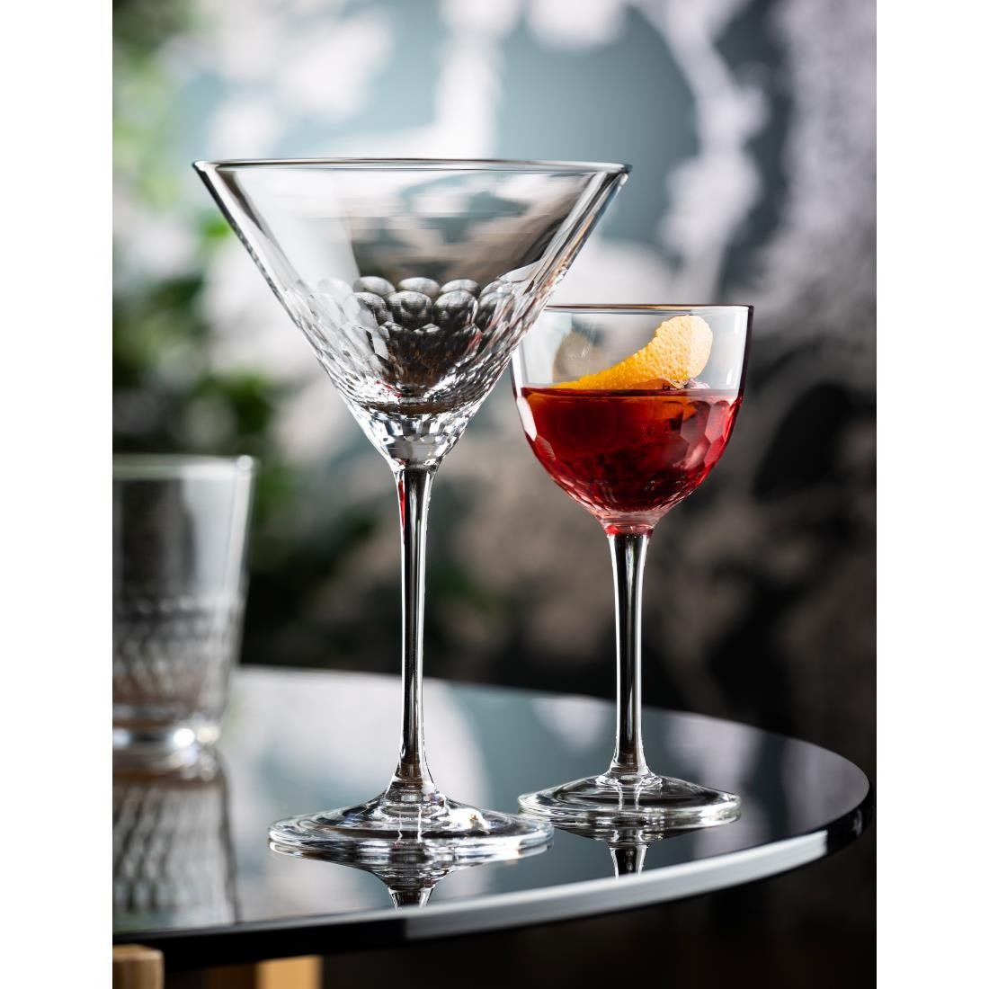 Verres à pied nid d'abeille Raffles Nick et Nora Utopia 170ml (lot de 6)