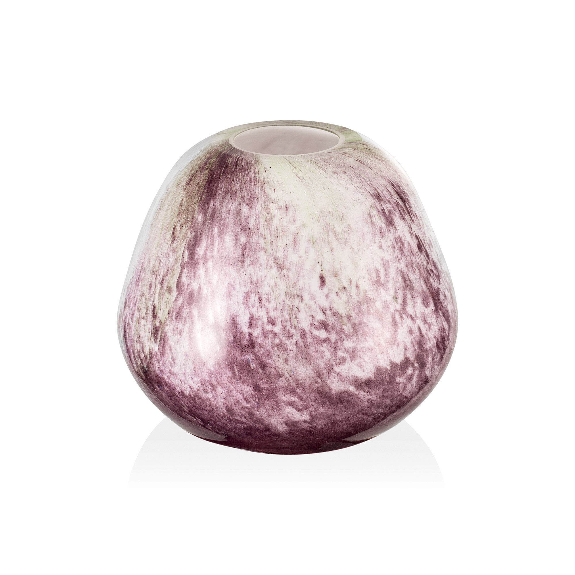 Fusion lavendel YUYU, Ø 15 cm, hoogte 13 cm, glas