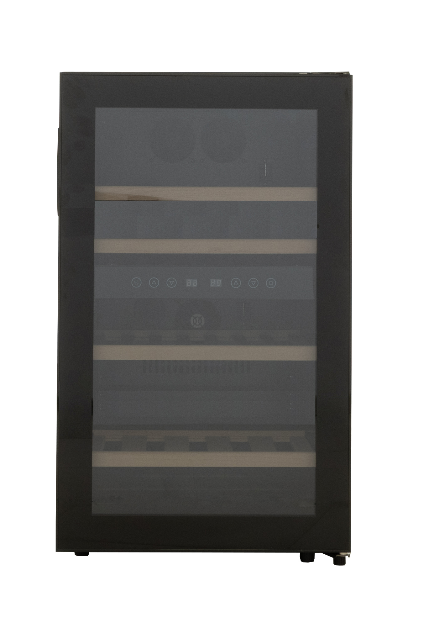 Weinkühlschrank - Schwarz - 45 Flaschen - Exquisit