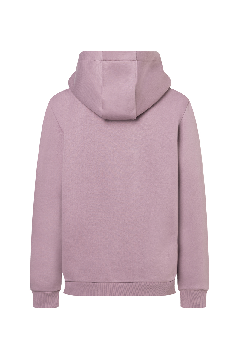 Damen Workwear Sweat Hoodie Soft-Face, aus nachhaltigem Material - Dunkelrosa - L