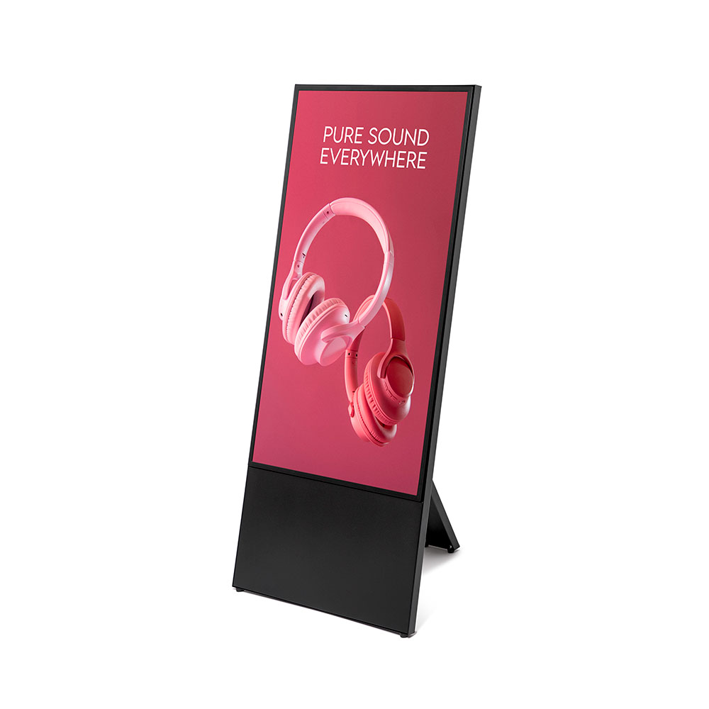 StreamLine Digitale A-Bord Met 43" Samsung Scherm Zwart