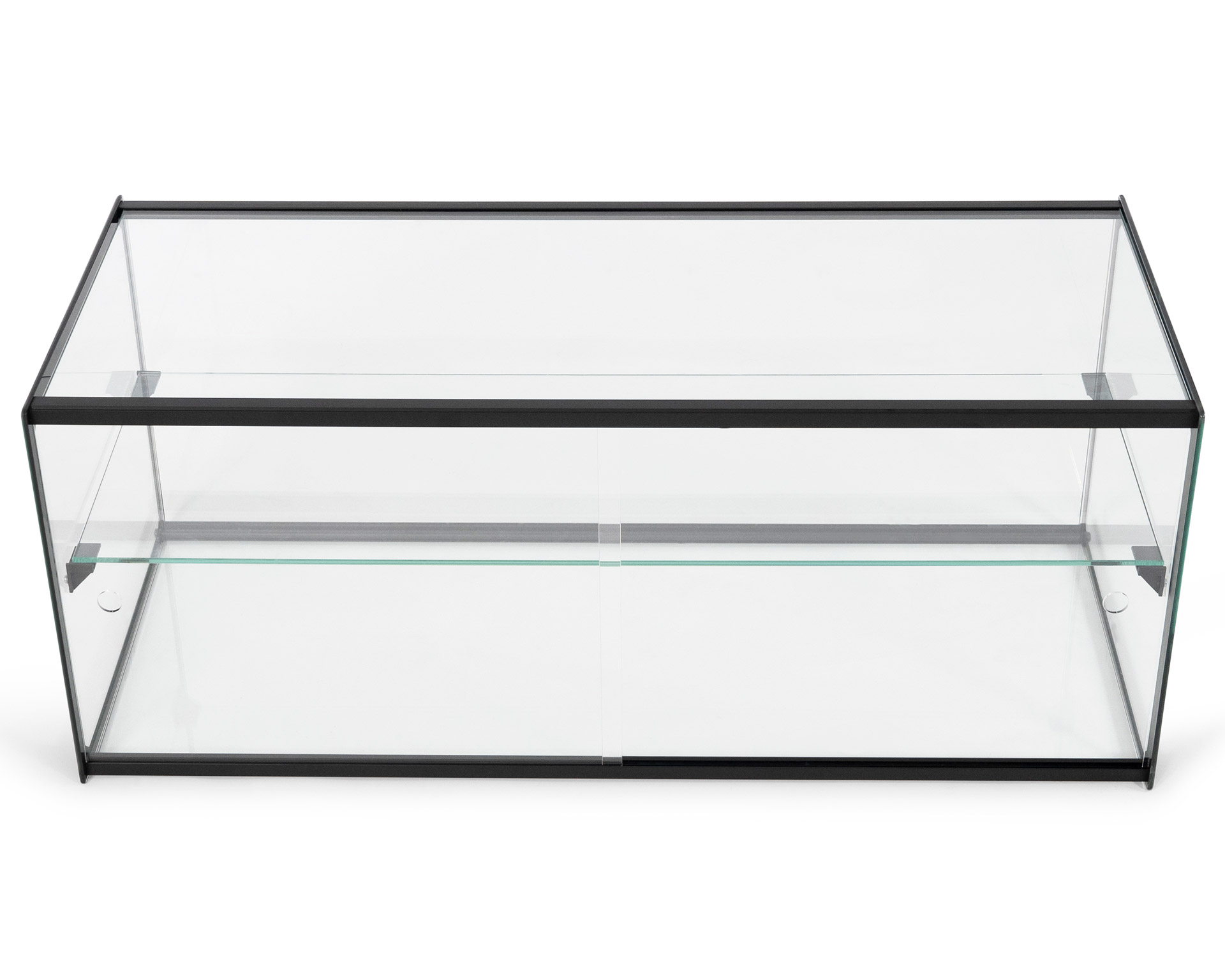 Neutrale vitrine - Gehard glas - 920x390x(h)375mm