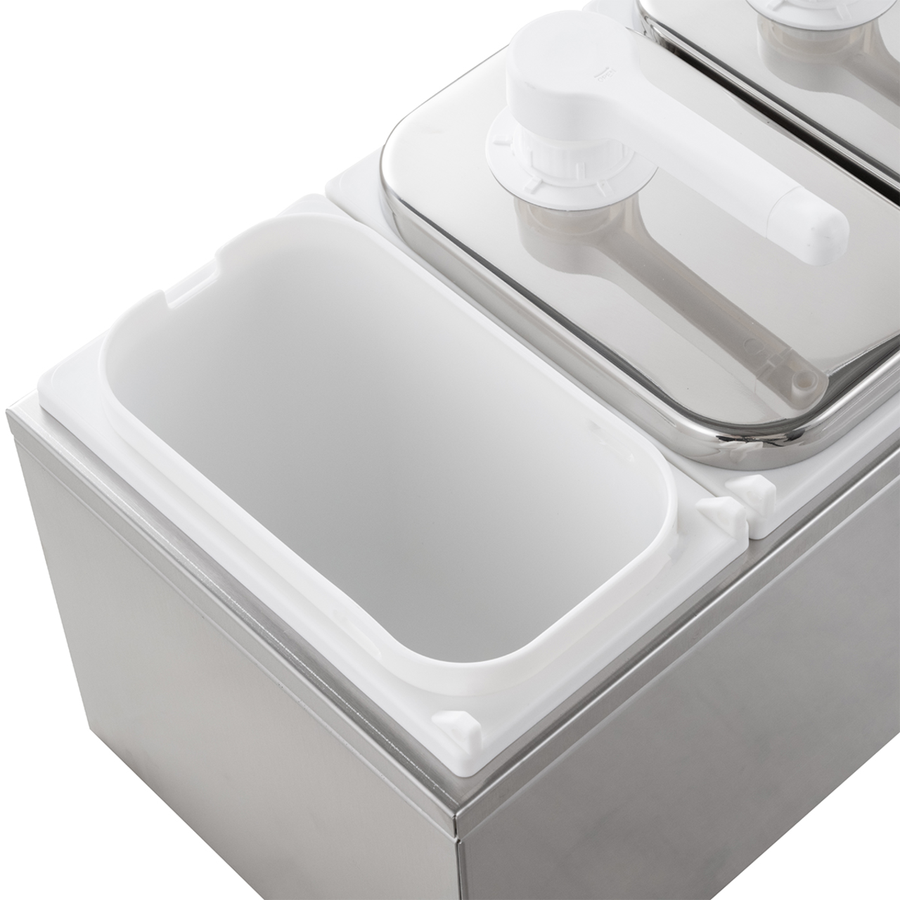 Distributeur de sauces - 3 x 2 litres - Pompe doseuse PP
