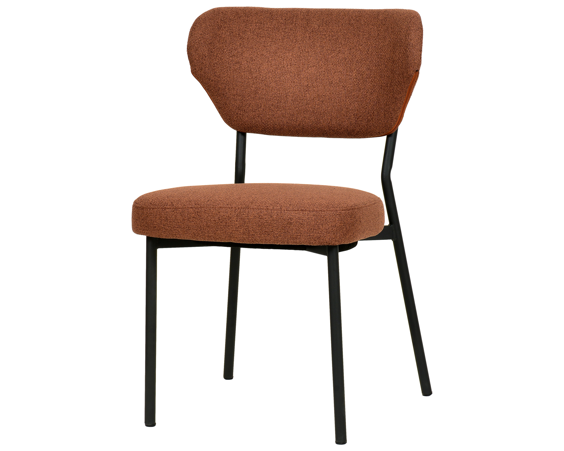 Duko stapelbare stoel - Bruin