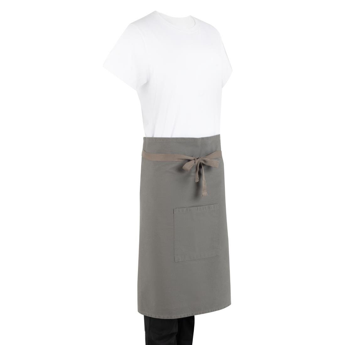 Southside Baumwolle Canvas Bistro Schürze Khaki Southside Baumwolle Canvas Bistro Schürze Khaki