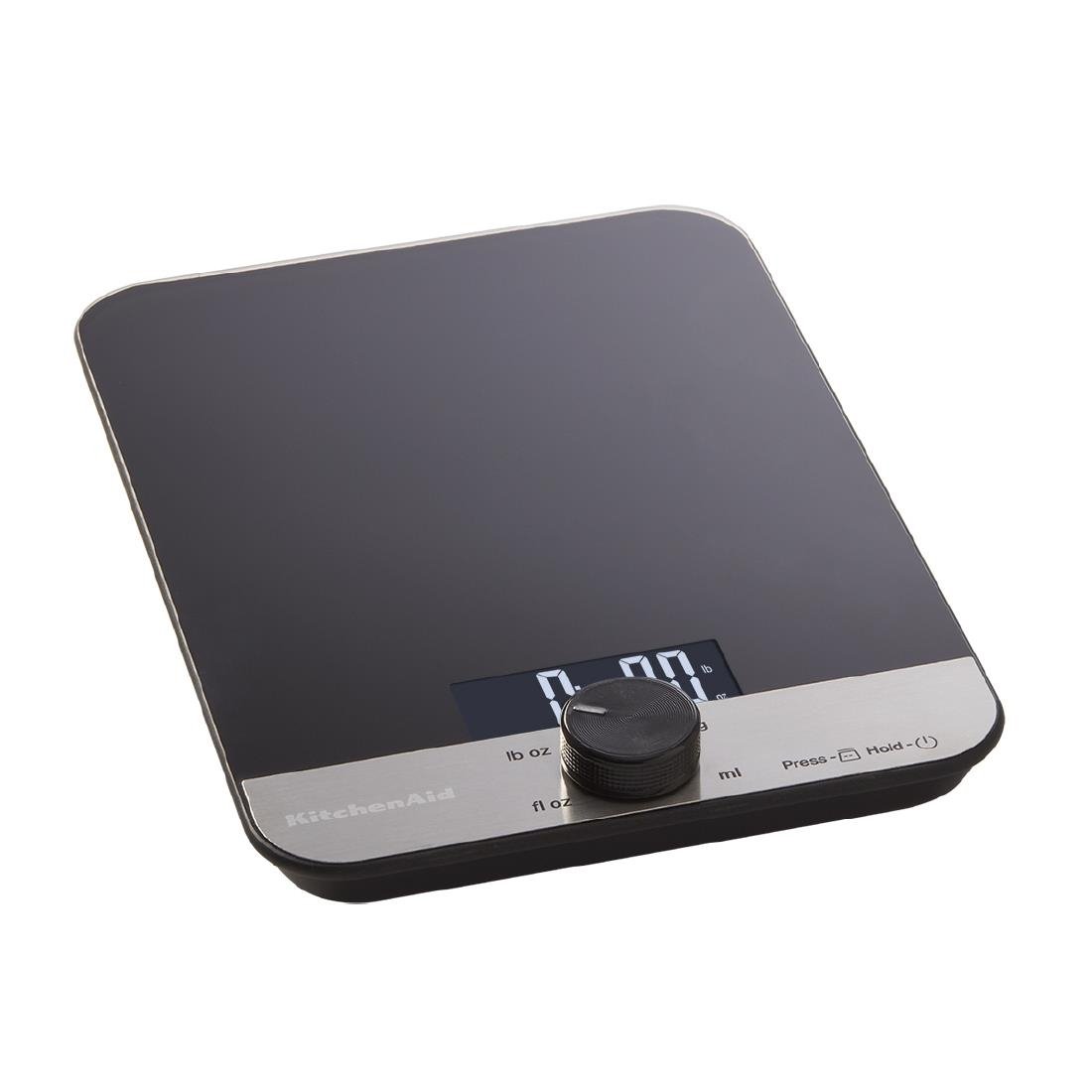 KitchenAid Globale Digitale Glas Küchenwaage Schwarz 5000g