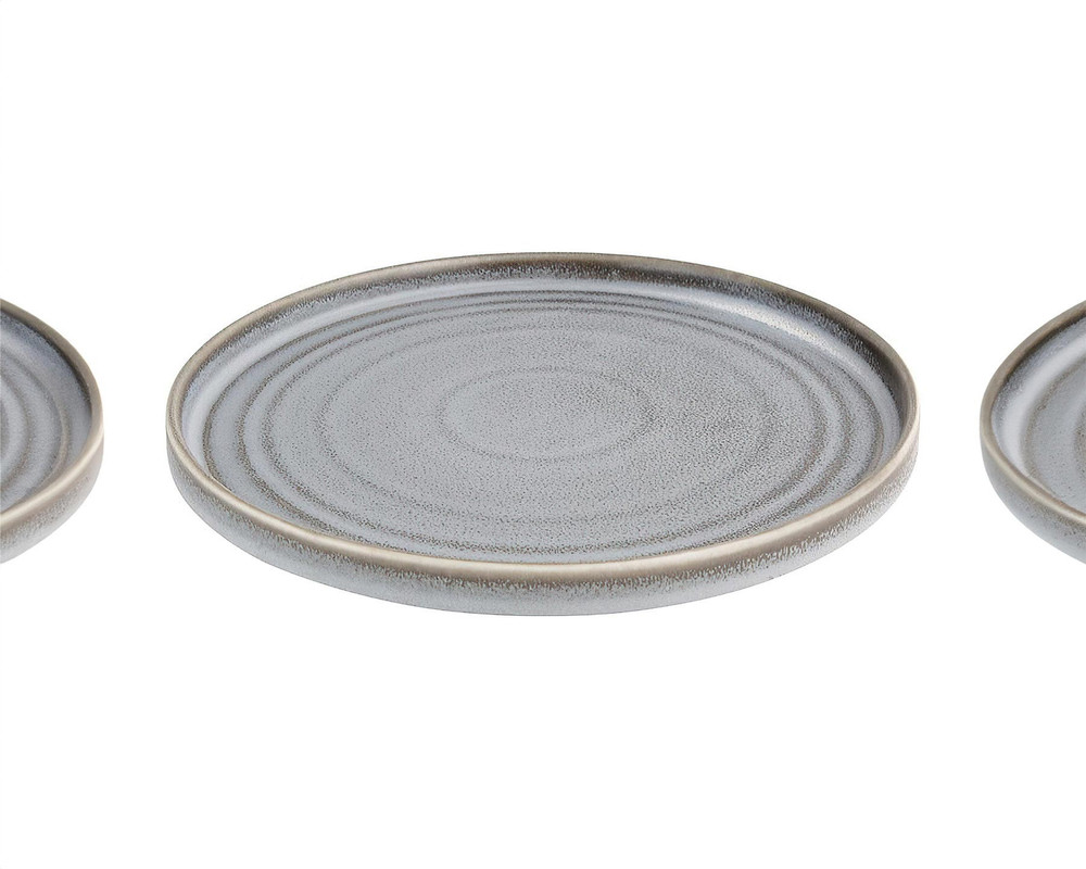 Olympia Cavolo Holzkohle Dusk Flache Runde Teller 27mm 4er Pack