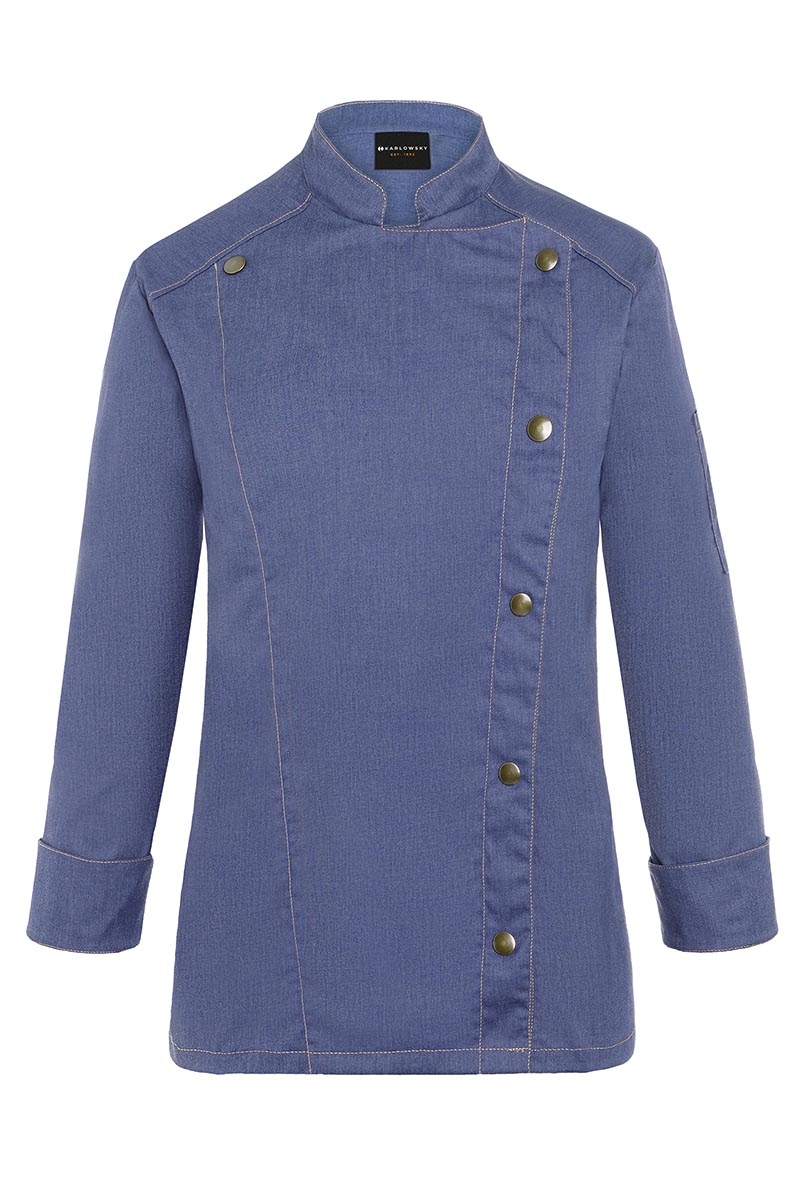 Veste de cuisine femme Jeans-Style - Vintage Blue - 34