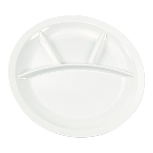 Assiette | Polycarbonate | Blanc | Ø25,5cm