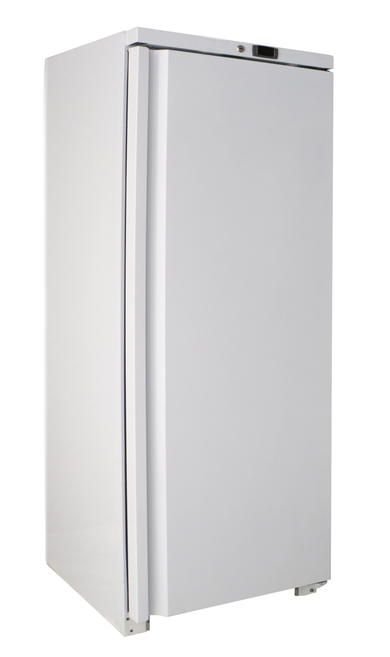 Lagertiefkühlschrank ECO 590 Liter Kühlvolumen, mit 1 Tür, abschließbar, weiß