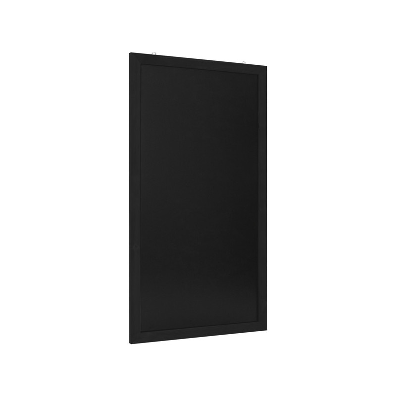 Wand krijtbord Zwart - 60x110cm - 5 maten 