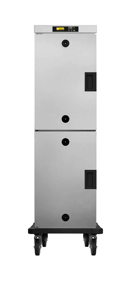 Armoire chauffante 2 portes HHT 161 E | Mobile | 16x GN1/1 | 550x735x(H)1760mm