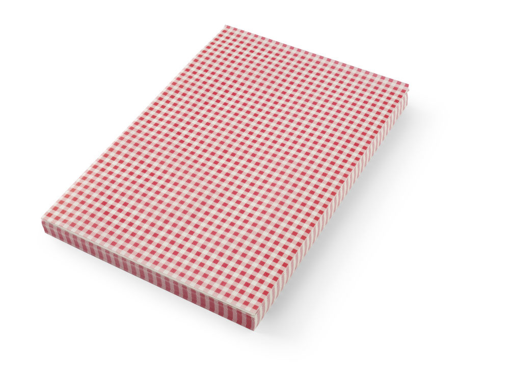 Fettbeständiges Tischset aus Papier | Rautenmuster | Pro 500 Blatt | 420x275mm