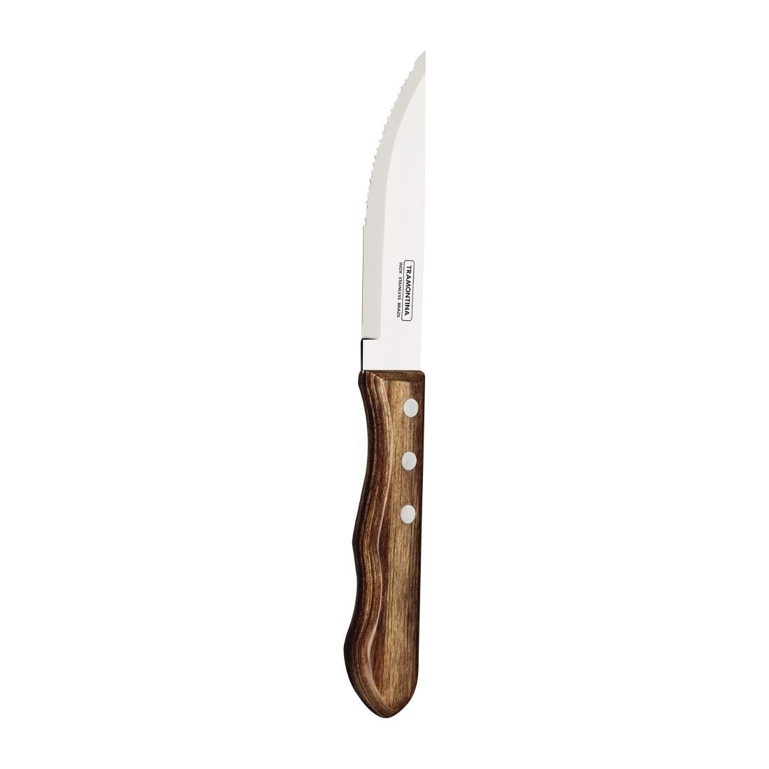 Jumbo Steakmesser | Edelstahl 18/0 | 31x250x(H)17mm | 4 Stück