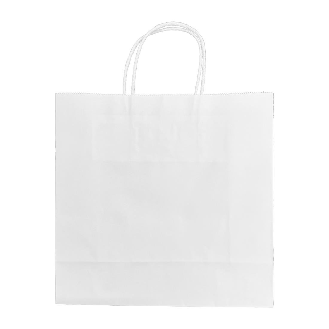 Fiesta Recycelbare Papiertüte mit Drehgriff Weiß - Klein (250 Stück)