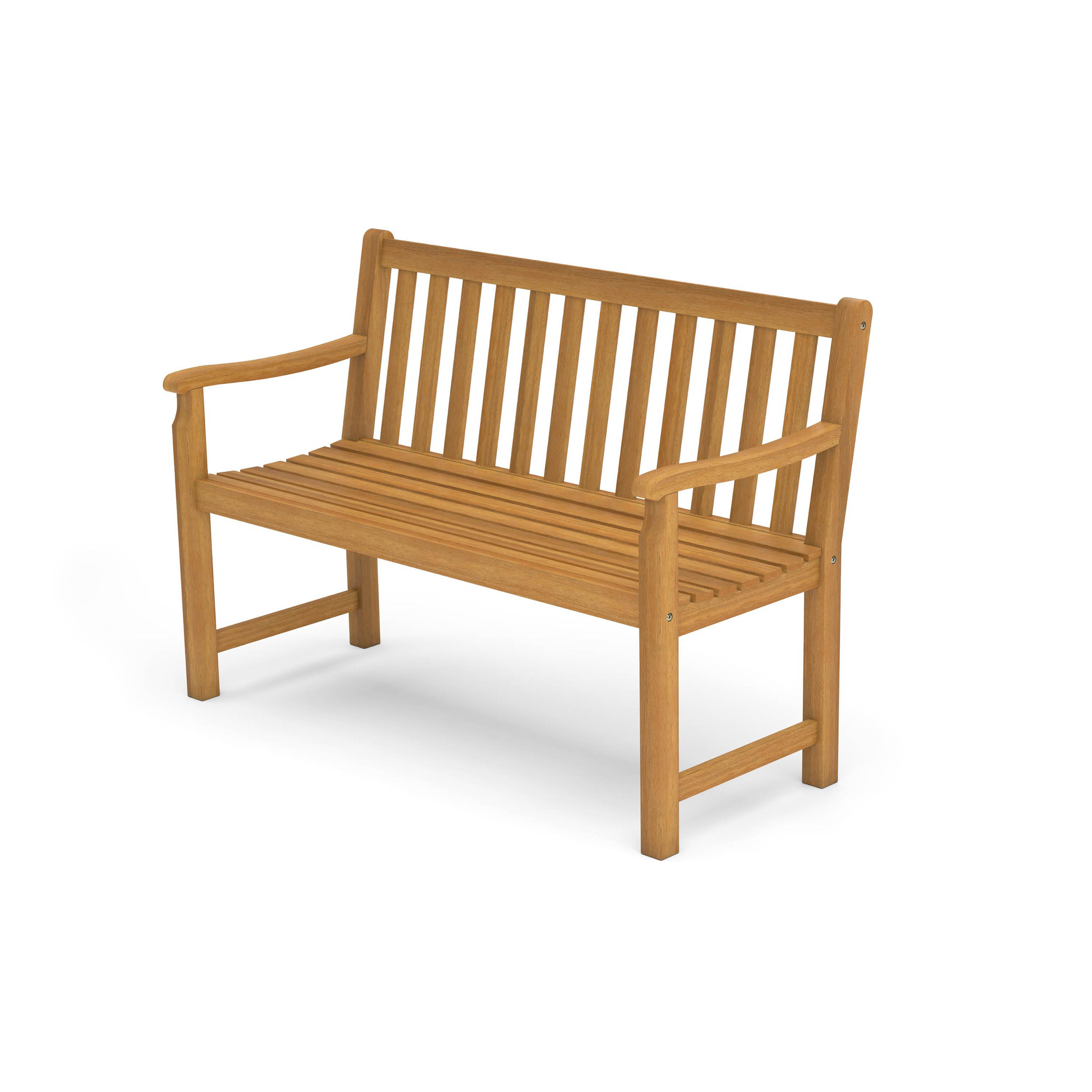 Banc d'extérieur Stockholm en bois d'acacia 120 cm