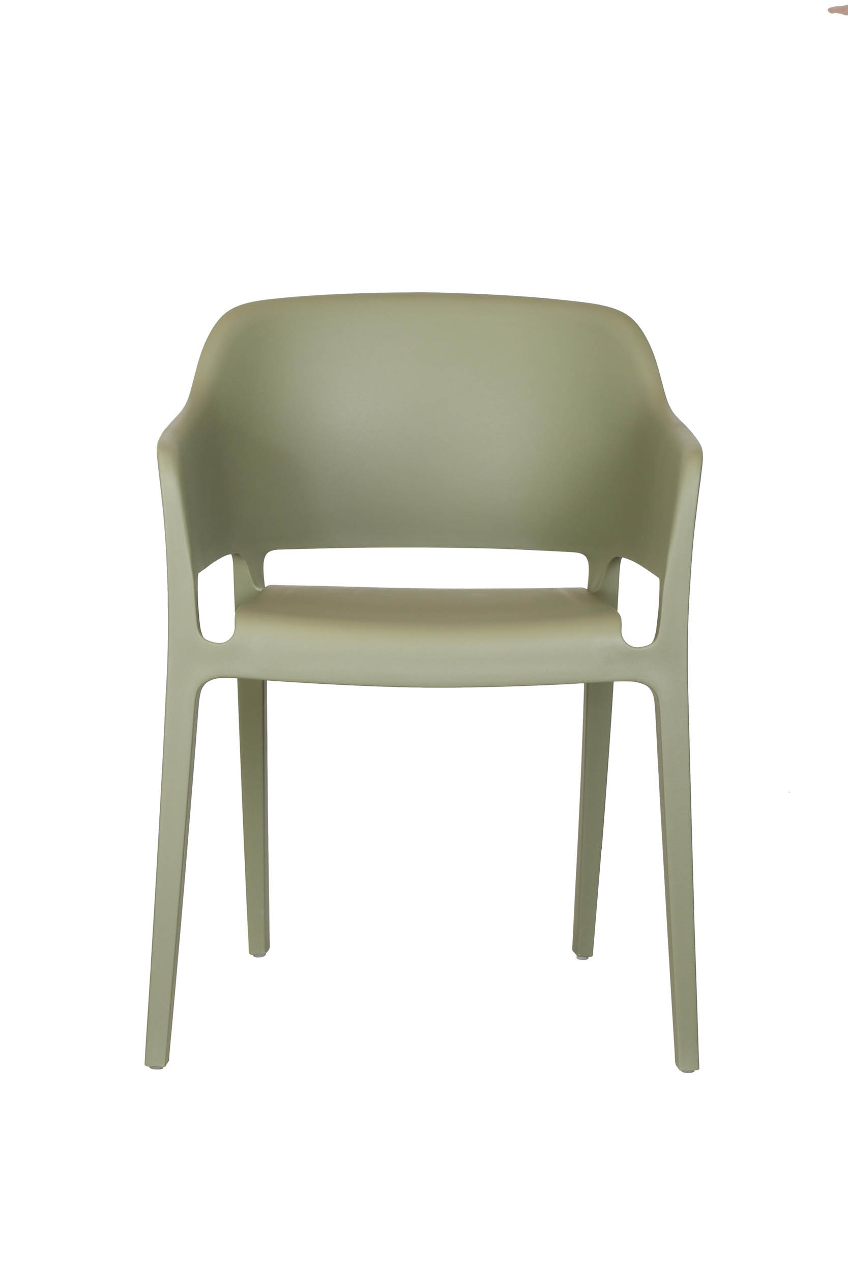 Chaise de jardin empilable Giethoorn vert mousse