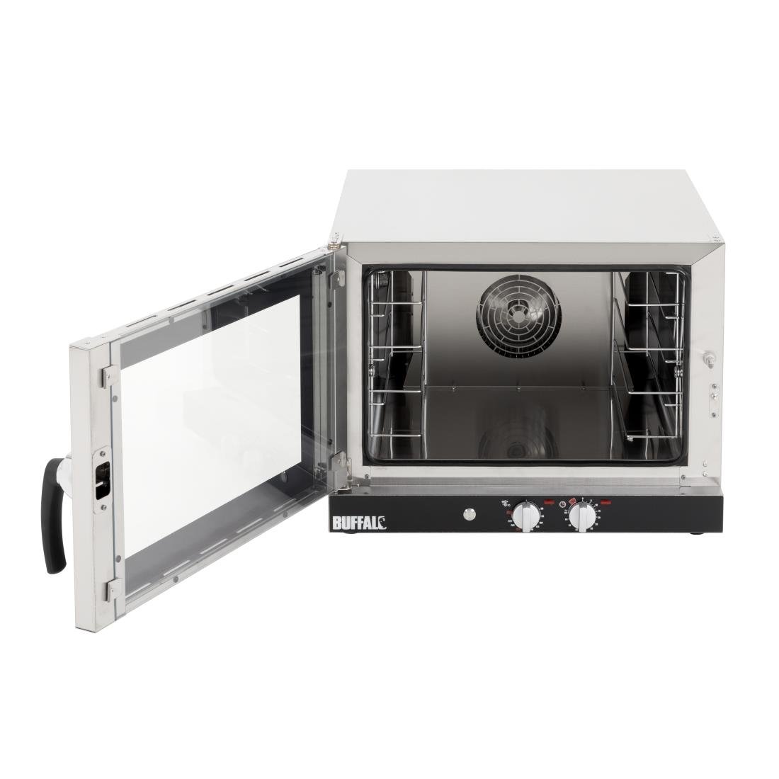 Buffalo Convectieoven met Vochtigheid 4x GN 1/1 Enkelfase Buffalo Convectieoven met Vochtigheid 4x GN 1/1 Enkelfase