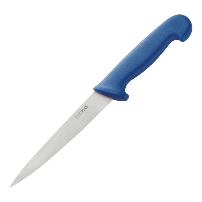 Couteau à Filet Bleu - Hygiplas - 150mm