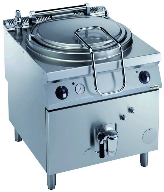 Gas-Kochkessel  | 60 Liter | 14kW | 800x900x(h)850mm | Indirekt beheizt