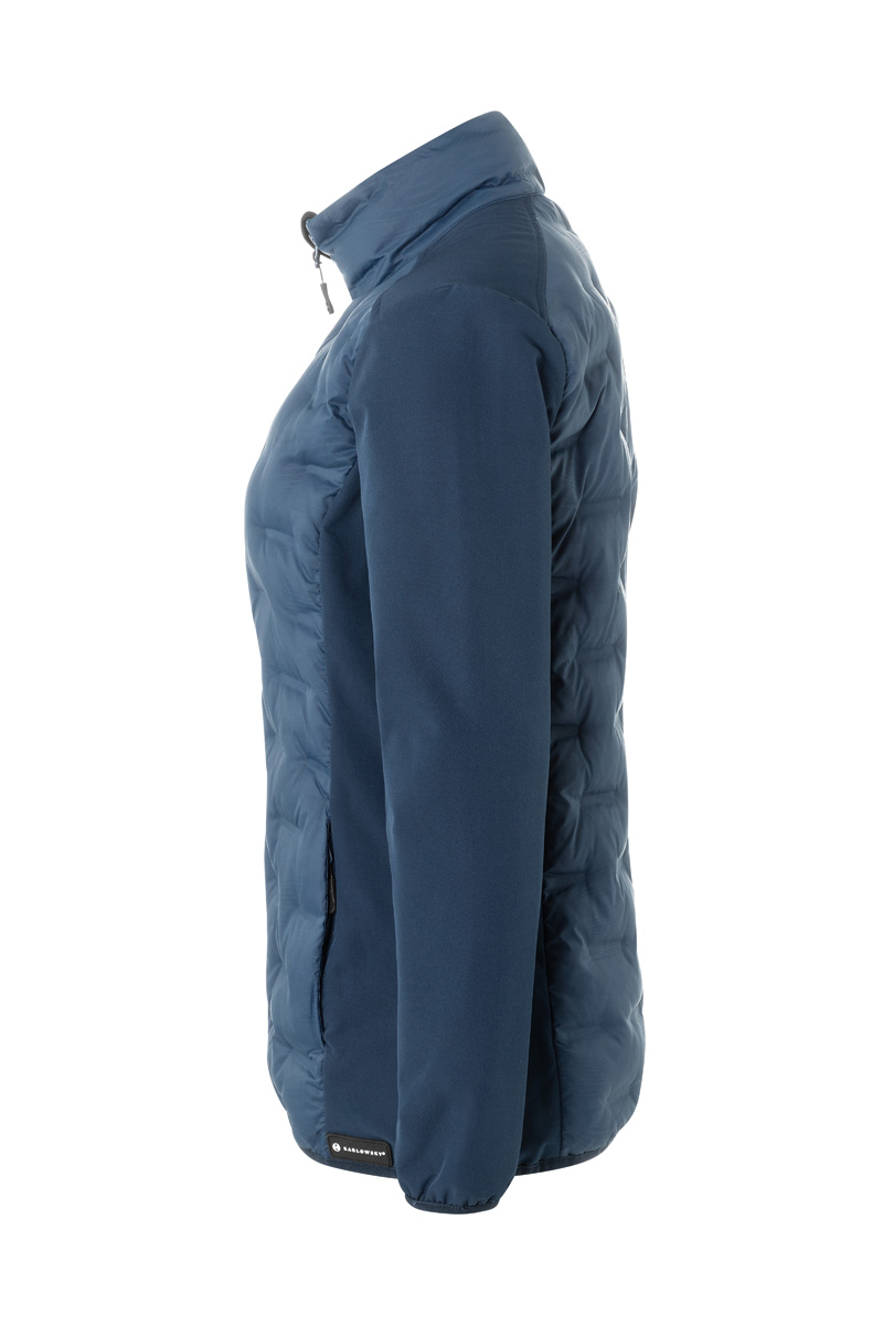 Damen Hybrid-Jacke  Outdoor-Pro, aus nachhaltigem Material - Marine - L