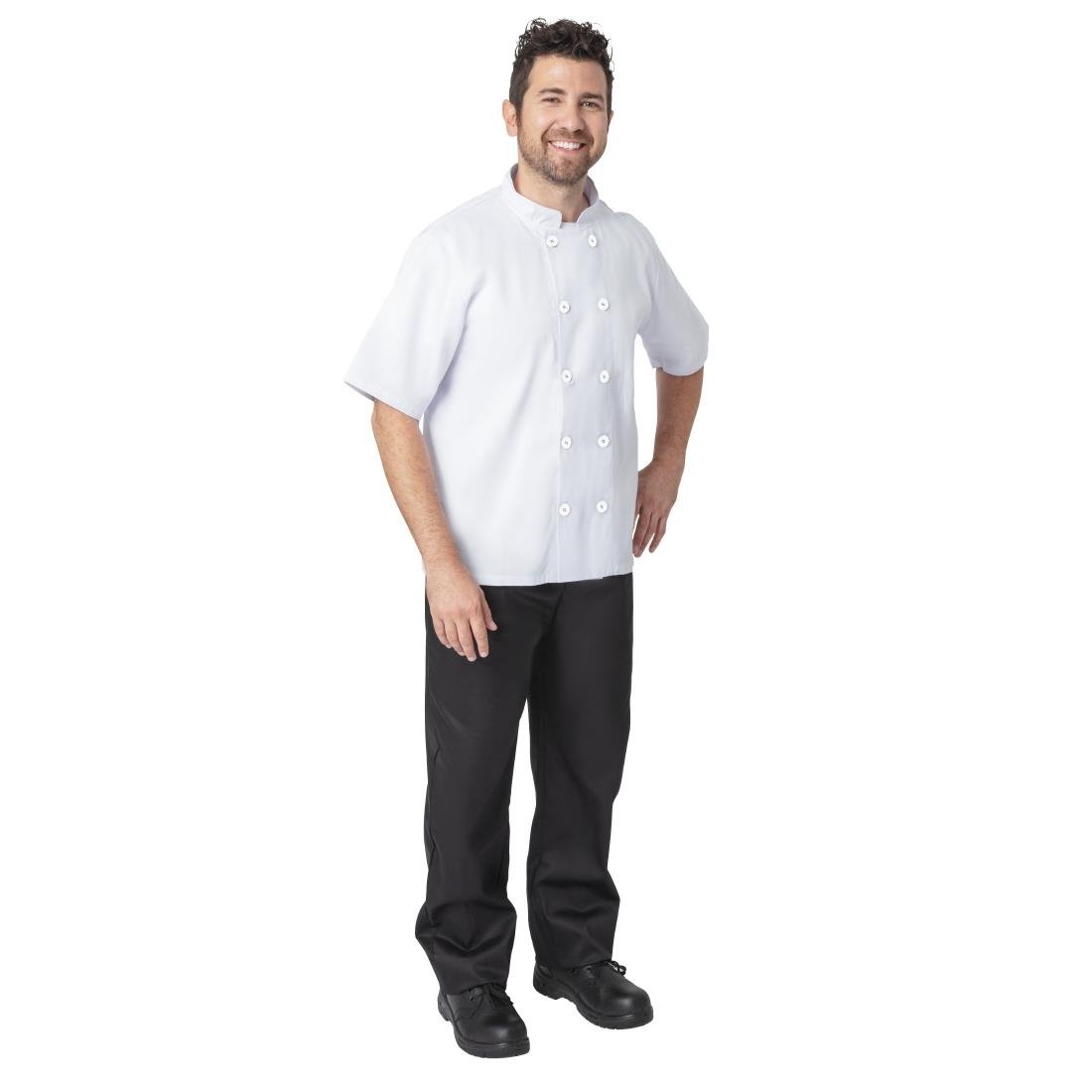 Nisbets Essentials koksbuis wit (2 stuks) M